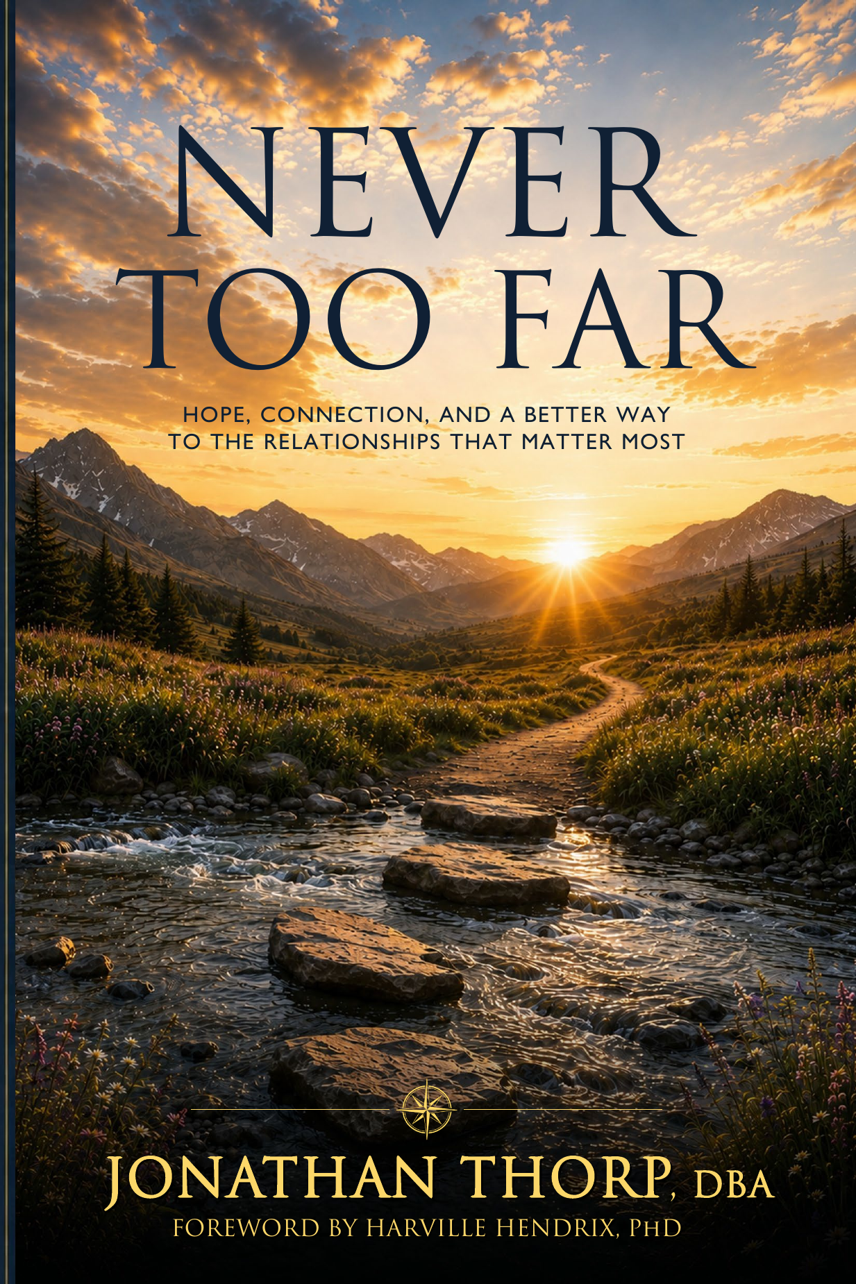 Never Too Far by Jonathan Thorp book cover